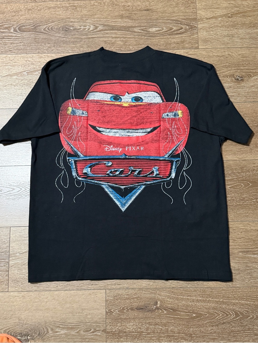 Disney Red and Black Lightning McQueen Graphic Tee